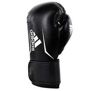 adidas Unisex Speed 100 - Guantes de Boxeo Adsbg102, Color Negro/Blanco, 14 oz EU