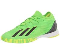 adidas Unisex X Speedportal.3 Indoor Soccer Shoe, Solar Green/Solar Red/Solar Yellow, 12 US Men