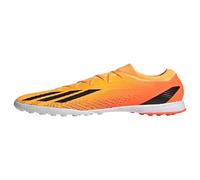 adidas Unisex X SPEEDPORTAL.3 Turf Soccer Shoe, Solar Gold/Black/Team Solar Orange, 11.5 US Men