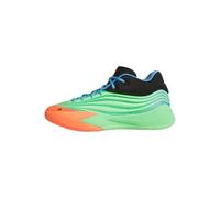 Zapatillas de baloncesto Adulto - adidas Dame X verde y naranja 45 1/3