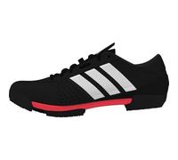 adidas Unisex Zapatilla de Ciclismo Heritage Tour, Core Black/Zero Metalic/Lucid Red, 46