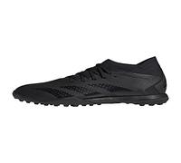 adidas Unisex Zapatilla de fútbol Predator Accuracy.3 moqueta, Core Black/Core Black/Cloud White, 41 1/3