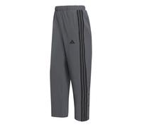 adidas Uomo 3 Stripes Regular FIT Snap Woven Track Pant, Grey Six, XL