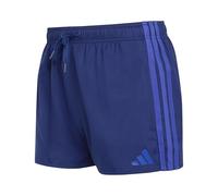 adidas Uomo 3 Stripes Swim Shorts 3 Inch, Dark Blue/Semi Lucid Blue, XXL