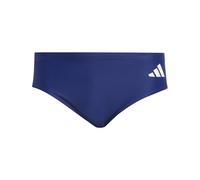 adidas Uomo 3 Stripes Swim Trunks, Dark Blue/White, 28
