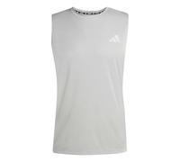 adidas Uomo adi365 Running Essentials Tank, Medium Grey Heather, M