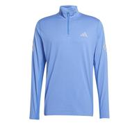 adidas Uomo ADI365 Running Iconic Half Zip, Ray Blue, M