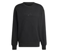 adidas Uomo All SZN French Terry Crew, Black, M Tall