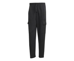 adidas Uomo All SZN French Terry Loose Cargo Open Hem Pants, Black, XXL