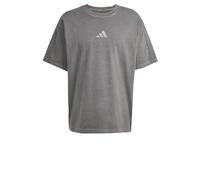 adidas Uomo All SZN Washed T-Shirt, Black, L