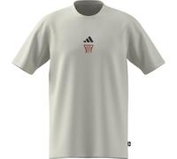 adidas Uomo ANX Hoop Graphic T-Shirt, Off White, XL