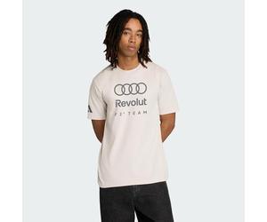adidas Uomo Audi Formula One Team DNA Graphic tee, Chalk Pearl, M