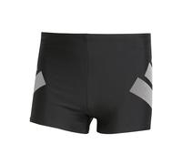 Adidas Bañador deportivo Big Bars Gris/Negro/Blanco Talla M
