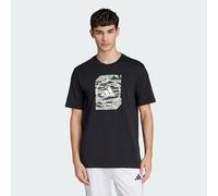 Camiseta adidas Camo Box Hombre Negro L