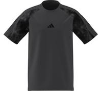 adidas Uomo Camo T-Shirt, Grey Six/Multicolor, XXL