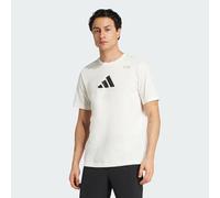 adidas Uomo Climacool Category Training Graphic T-Shirt, Chalk White, XXL