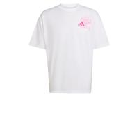 adidas Uomo Climacool Fun Training Graphic T-Shirt, White, XL