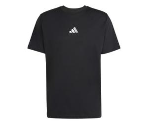 adidas Uomo Climacool Tech Training Graphic T-Shirt, Black/White, S