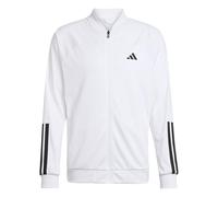 adidas Uomo CLUB TENNIS 3-STRIPES KNITTED JACKET, white, XL