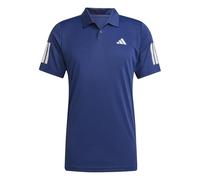 adidas Uomo Club Tennis 3-Stripes Polo Shirt, Dark Blue, M
