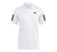 adidas Uomo Club Tennis 3-Stripes Polo Shirt, White, S