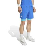 adidas Uomo Club Tennis Climacool 2IN1 Shorts, Glory Blue, S