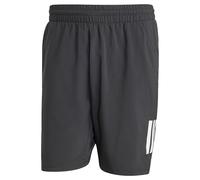 adidas Uomo Club Tennis Climacool 3-Stripes Shorts, Black, M 7 Inch