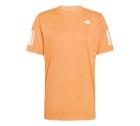 adidas Uomo Club Tennis Climacool 3-Stripes T-Shirt, Pure Orange, M