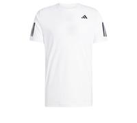 adidas Uomo Club Tennis Climacool 3-Stripes T-Shirt, White, XL