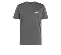 adidas Uomo Coffee Cafe CHEESCAKE Graphic T-Shirt, Grey Six, 3XL