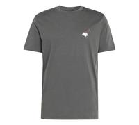 adidas Uomo Coffee Cafe CHEESCAKE Graphic T-Shirt, Grey Six, L Tall