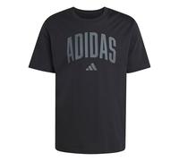 adidas Uomo Collegiate Lineage Graphic T-Shirt, Black, XS