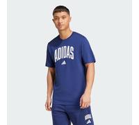 adidas Uomo Collegiate Lineage Graphic T-Shirt, Dark Blue, 3XL