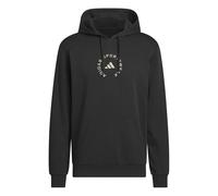 adidas Uomo Color Connect Graphic Hoodie, Black, XS
