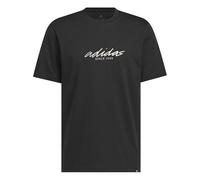 adidas Uomo Color Connect Graphic T-Shirt, Black, S