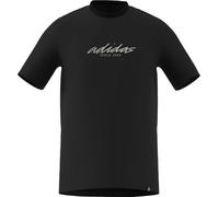 adidas Uomo Color Connect Graphic T-Shirt, Black, XL