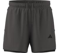 adidas Uomo D4T Power Essentials Workout Mesh Shorts, Charcoal, L 5 Inch