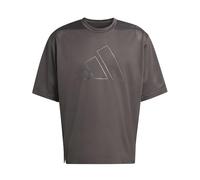 adidas Uomo D4T Power Essentials Workout Mesh T-Shirt, Charcoal, S