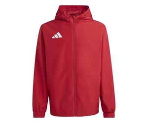 adidas Uomo Entrada26 All Weather Jacket, team power red 2/white, L
