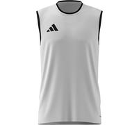 adidas Uomo Entrada26 Sleeveless Jersey, White/Black, M