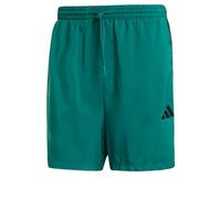 Adidas Uomo Essential Three Stripes Chelsea Base Short, Collegiate Green/Black, L