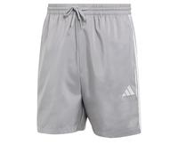 adidas Uomo Essential Three Stripes Chelsea Base Short, Grey Three/White, M