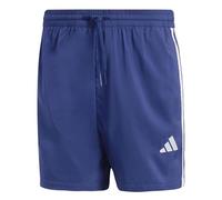 Adidas Uomo Essential Three Stripes Chelsea Short 5IN, Dark Blue/White, M