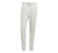 adidas Uomo Essential Three Stripes Fleece Pant, Wonder Alumina/White, M