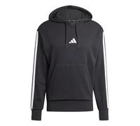 adidas Uomo ESSENTIAL THREE STRIPES FRENCH TERRY HOODIE, black/white, XXL