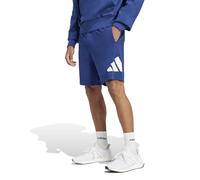 adidas Uomo Essentials Big Logo Single Jersey Short, Dark Blue/White, M