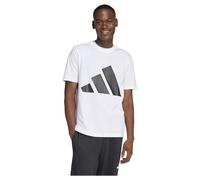 adidas Hombre Essentials Big Logo Single Jersey tee, White/Black, XL
