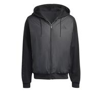adidas Uomo Essentials CLIMAWARM 3 Stripes Insulated Hooded Hybrid Jackets, black, M