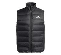 adidas Uomo Essentials CLIMAWARM 3 Stripes Light Down Vests, black, L