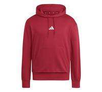 adidas Uomo Essentials FEELCOZY Fleece Hoodie, Active Maroon/White, S